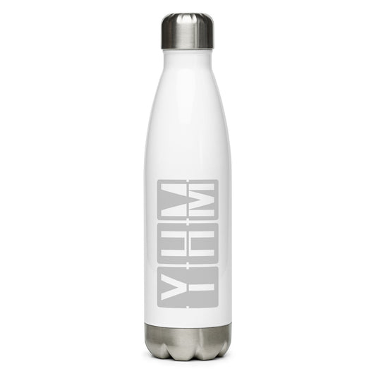 Aviation Avgeek Water Bottle - Grey • YHM Hamilton • YHM Designs - Image 01
