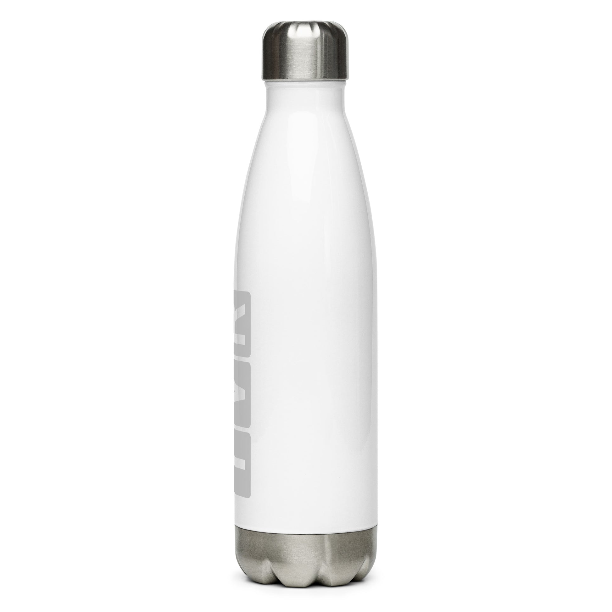YVR Vancouver Water Bottle • Split-Flap Display Lettering in Grey • YHM Designs - Image 08
