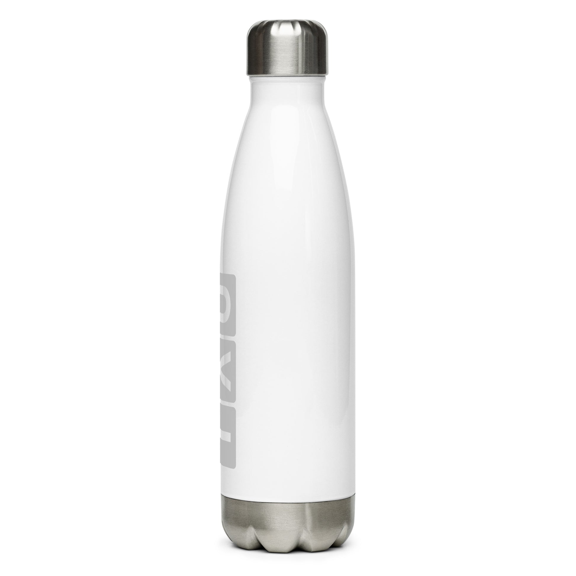 YXU London Water Bottle • Split-Flap Display Lettering in Grey • YHM Designs - Image 08