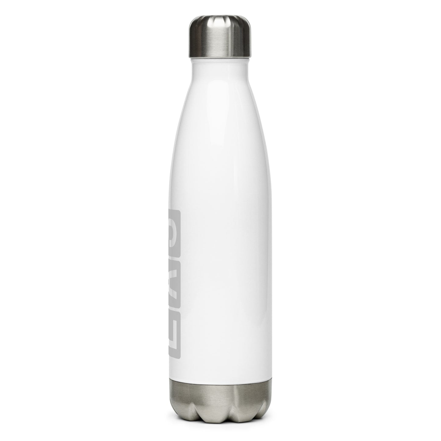 Aviation Avgeek Water Bottle - Grey • LAS Las Vegas • YHM Designs - Image 08