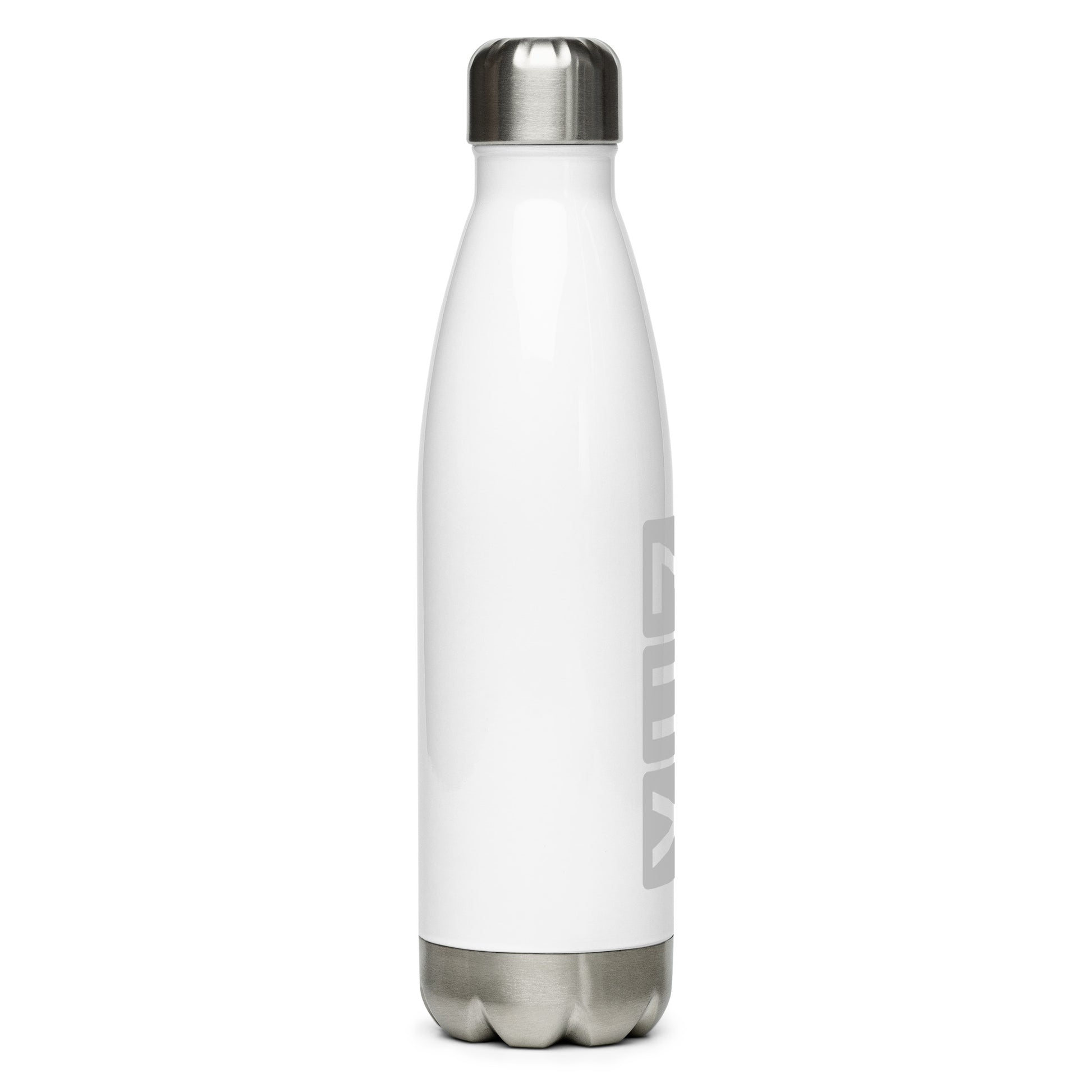 YHZ Halifax Water Bottle • Split-Flap Display Lettering in Grey • YHM Designs - Image 07