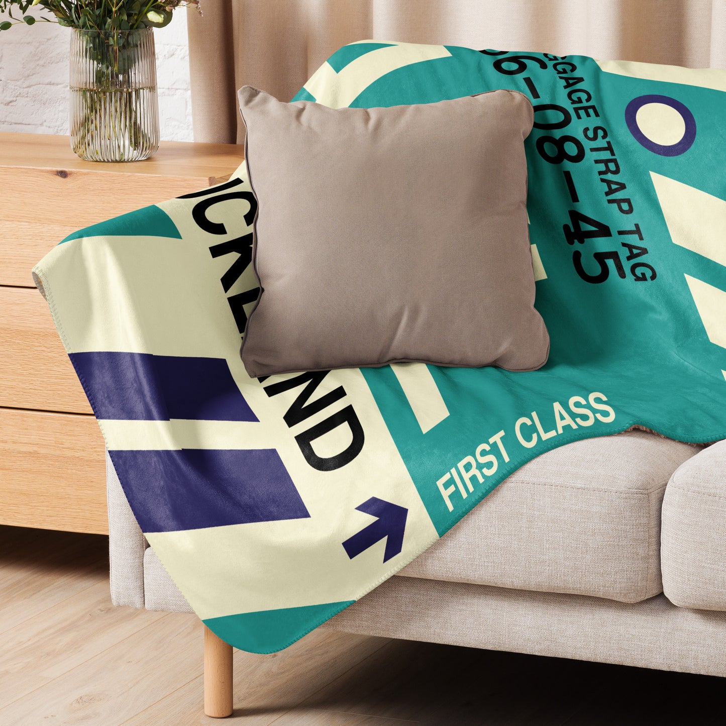 Travel Gift Sherpa Blanket • AKL Auckland Souvenir • YHM Designs - Image 06