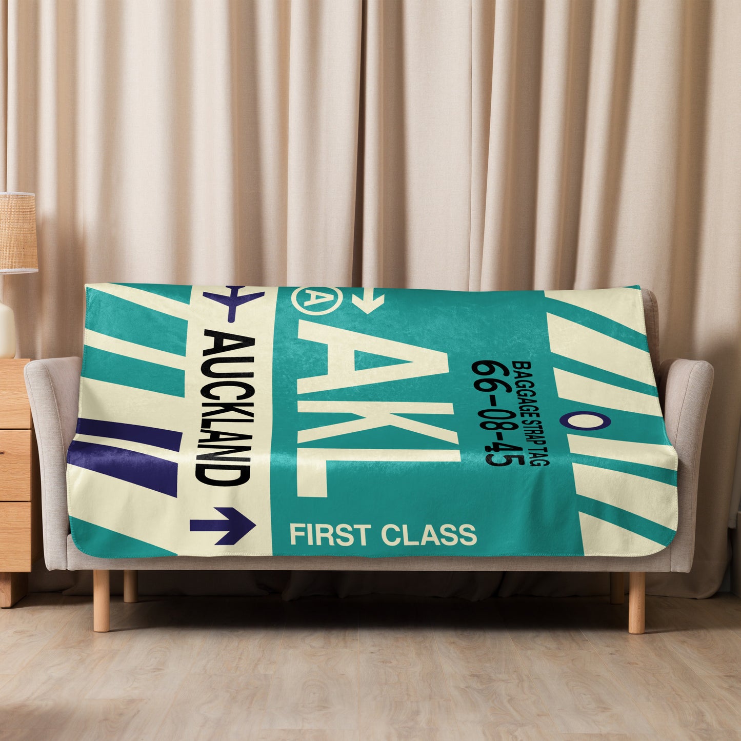 Travel Gift Sherpa Blanket • AKL Auckland Souvenir • YHM Designs - Image 08