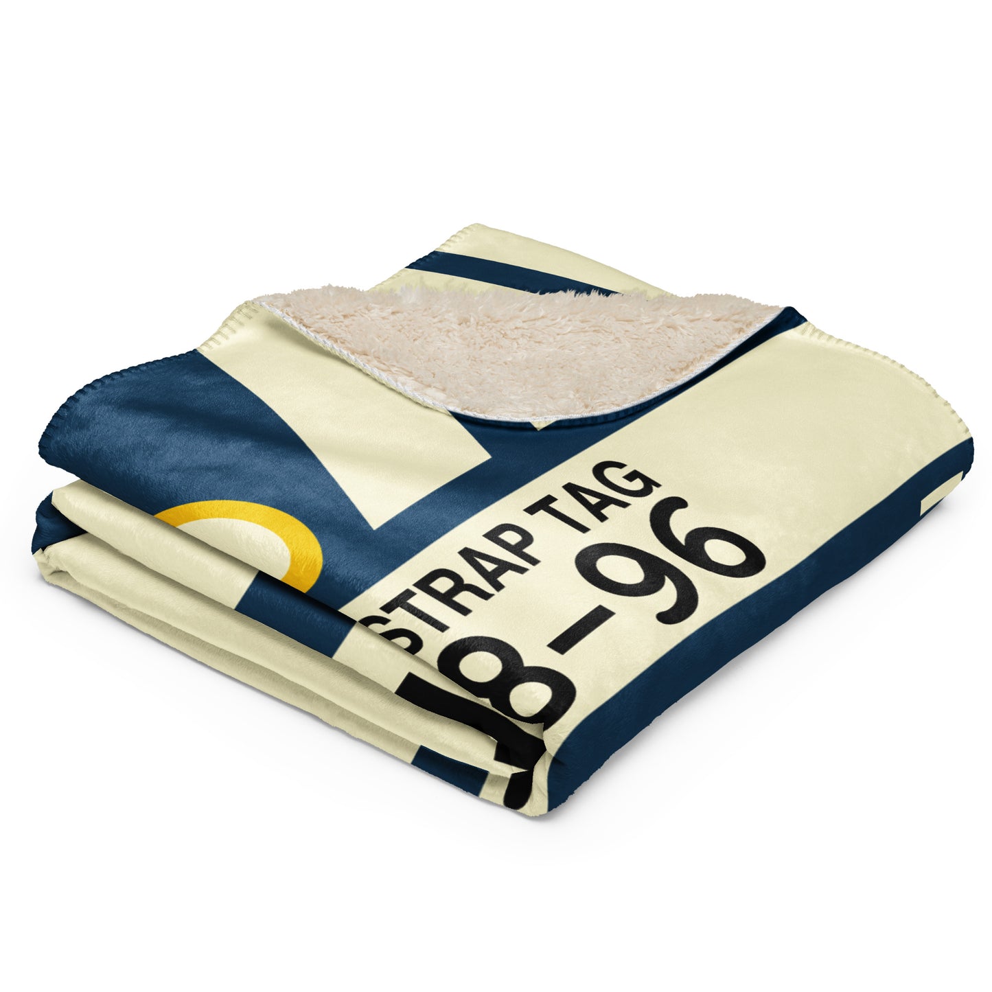 Travel Gift Sherpa Blanket • ATH Athens Souvenir • YHM Designs - Image 03