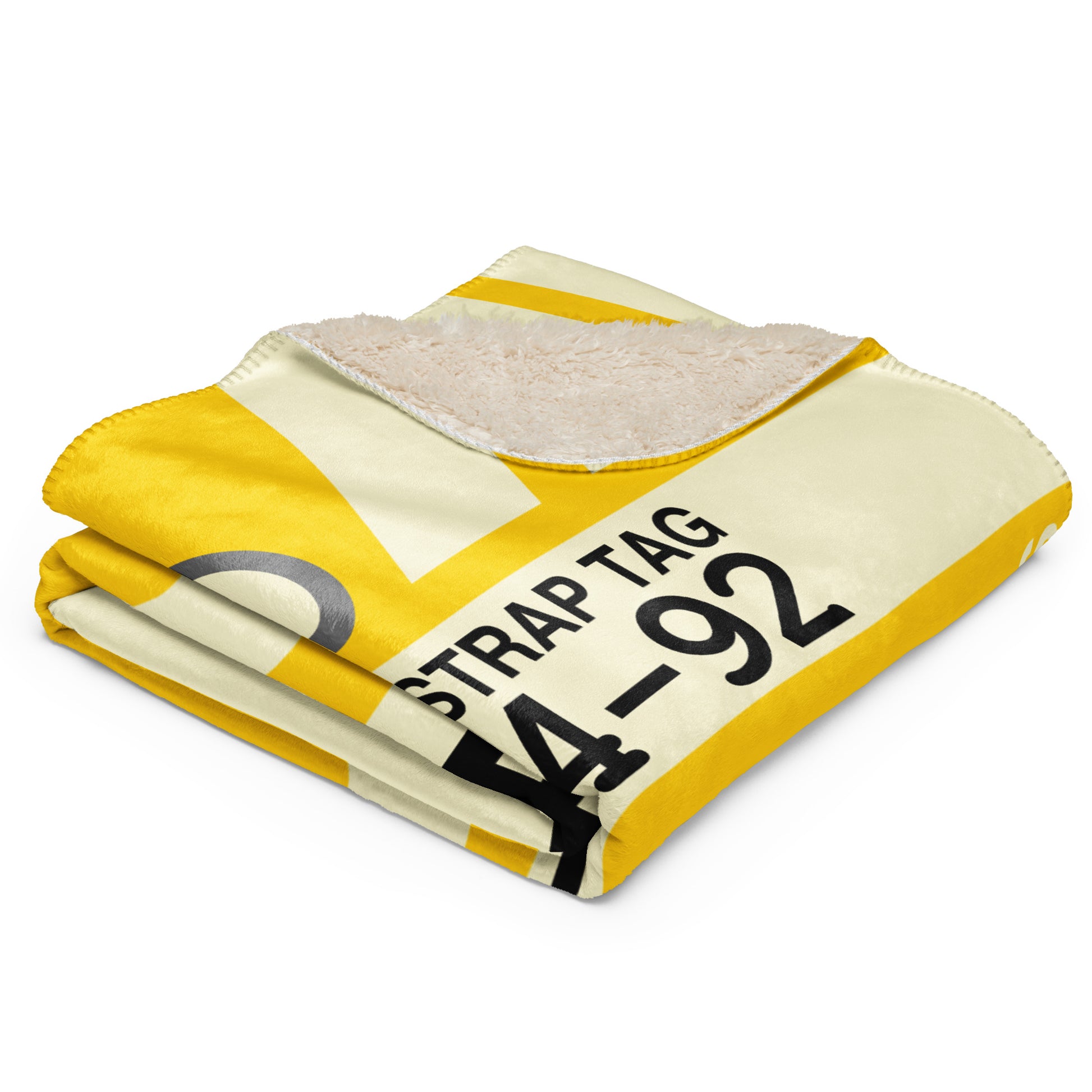 Travel Gift Sherpa Blanket • BCN Barcelona • YHM Designs - Image 03