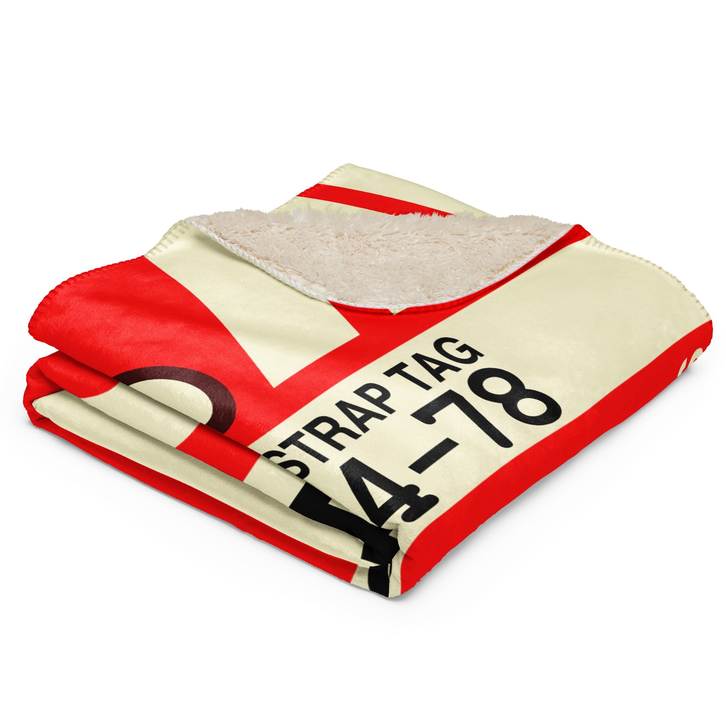 Travel Gift Sherpa Blanket • BUF Buffalo • YHM Designs - Image 03