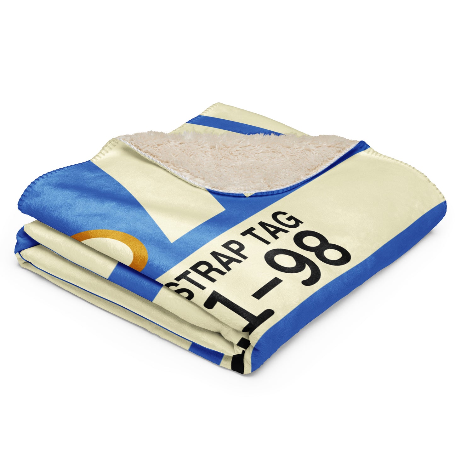 Travel Gift Sherpa Blanket • GIG Rio de Janeiro Souvenir • YHM Designs - Image 03