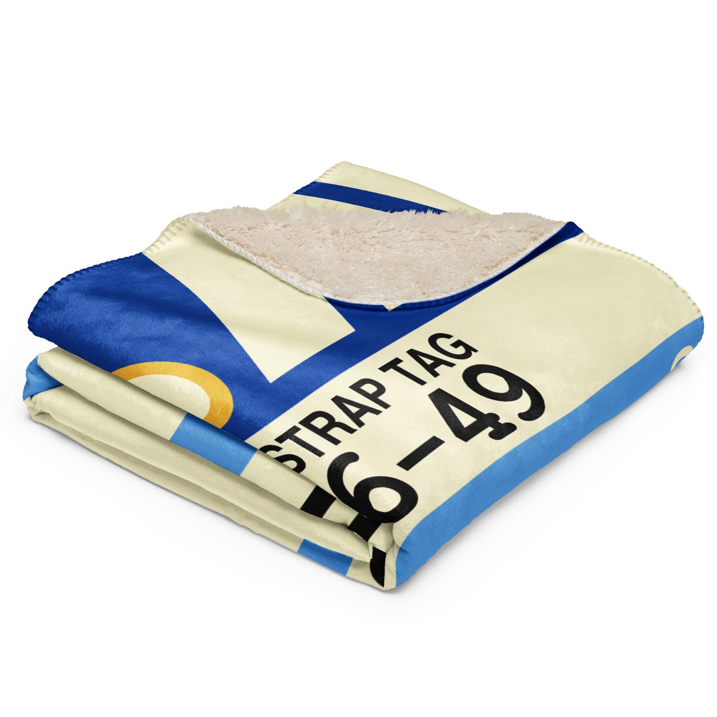 Travel Gift Sherpa Blanket • LIT Little Rock Souvenir • YHM Designs - Image 03