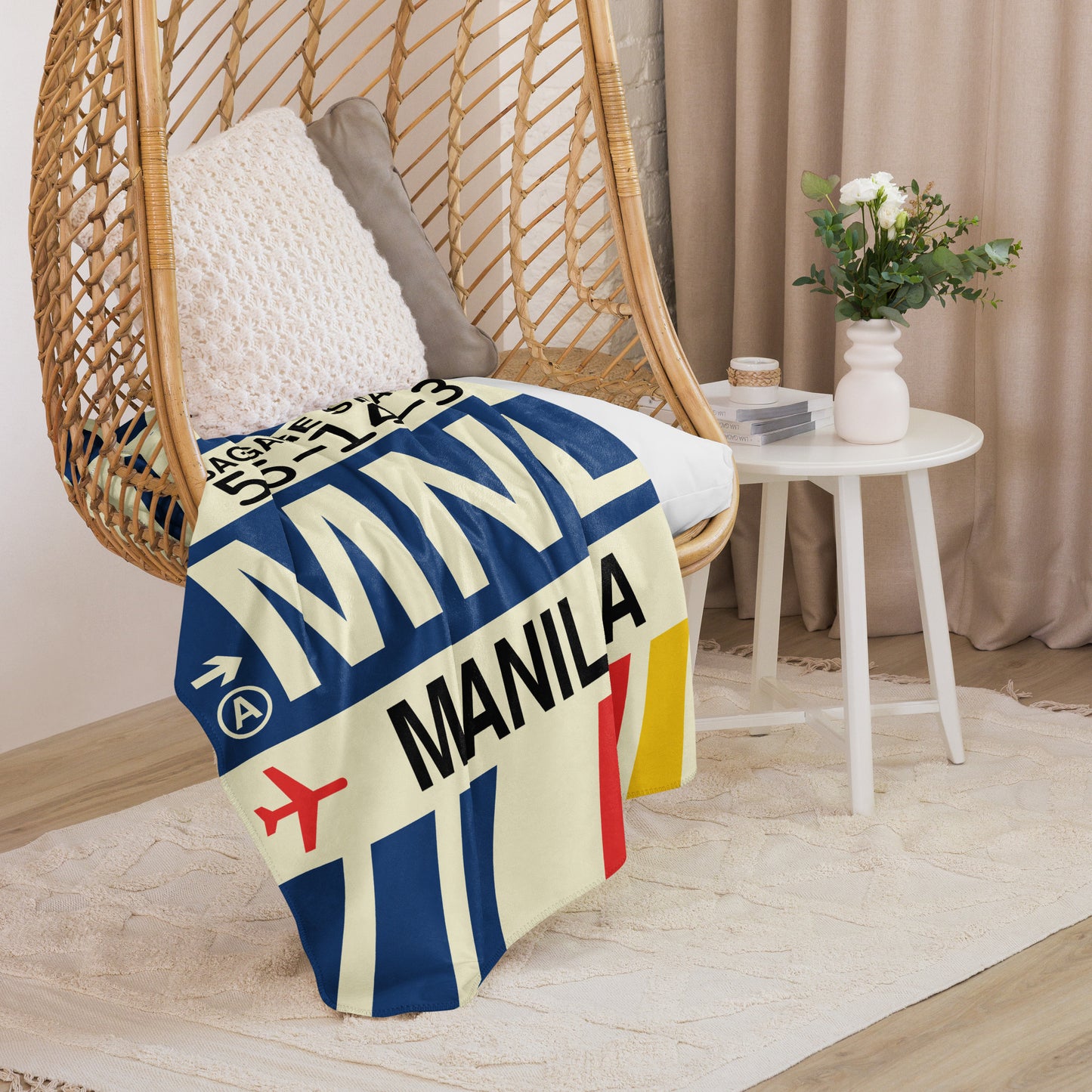 Travel Gift Sherpa Blanket • MNL Manila • YHM Designs - Image 07