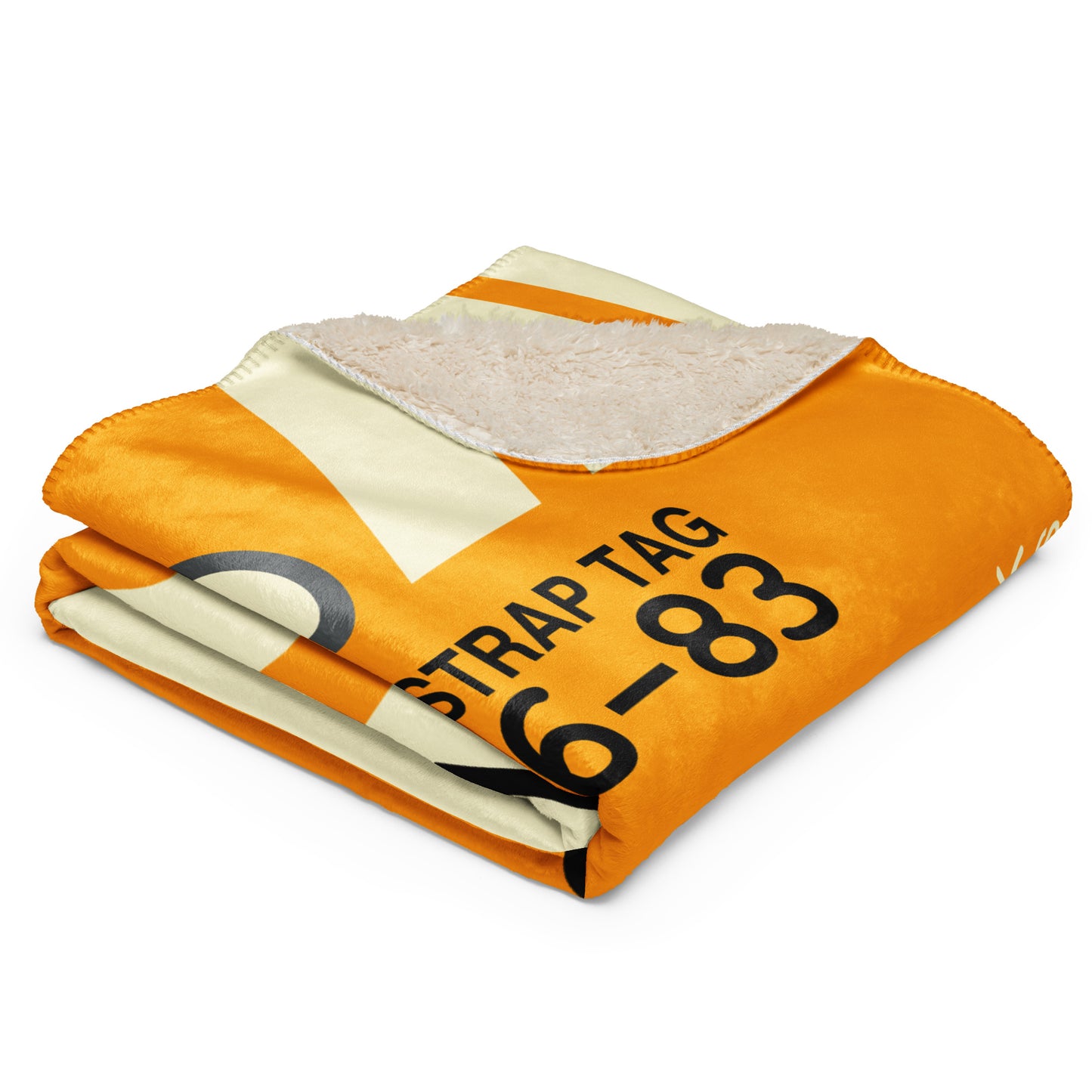 Travel Gift Sherpa Blanket • MUC Munich • YHM Designs - Image 03
