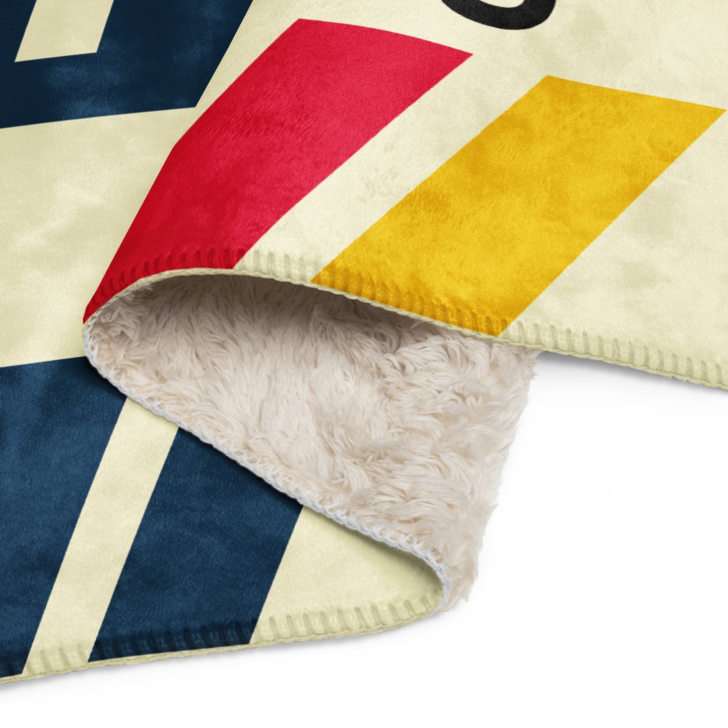 Travel Gift Sherpa Blanket • ATH Athens Souvenir • YHM Designs - Image 09