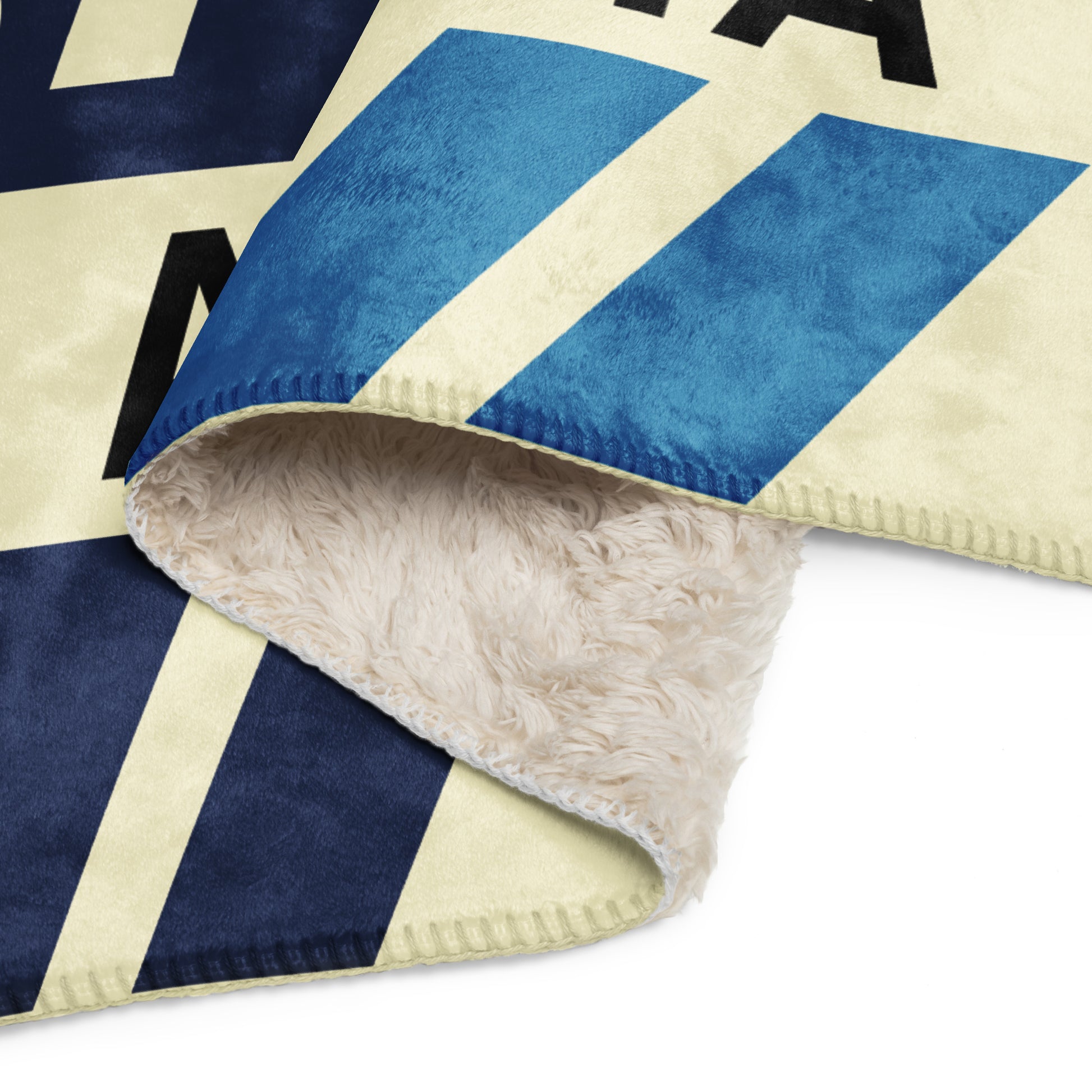 Travel Gift Sherpa Blanket • ATL Atlanta • YHM Designs - Image 09
