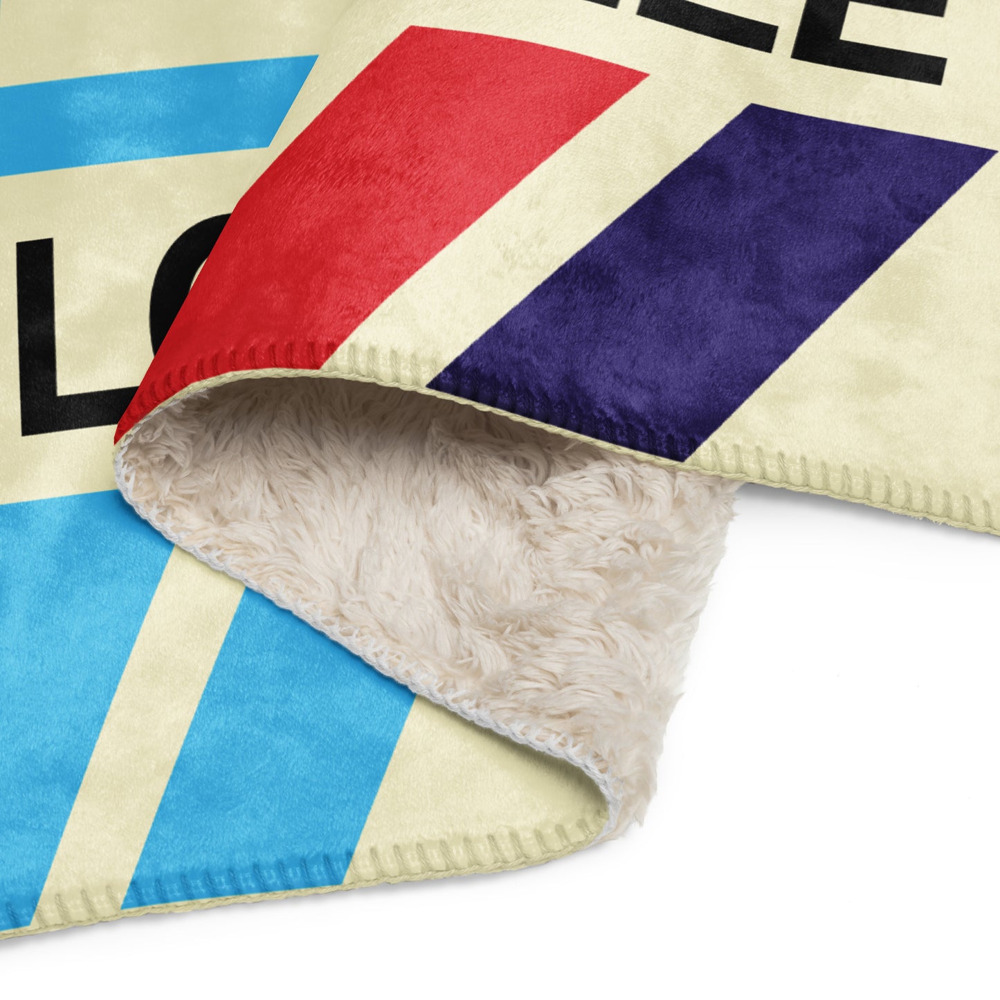 Travel Gift Sherpa Blanket • LOU Louisville Souvenir • YHM Designs - Image 09