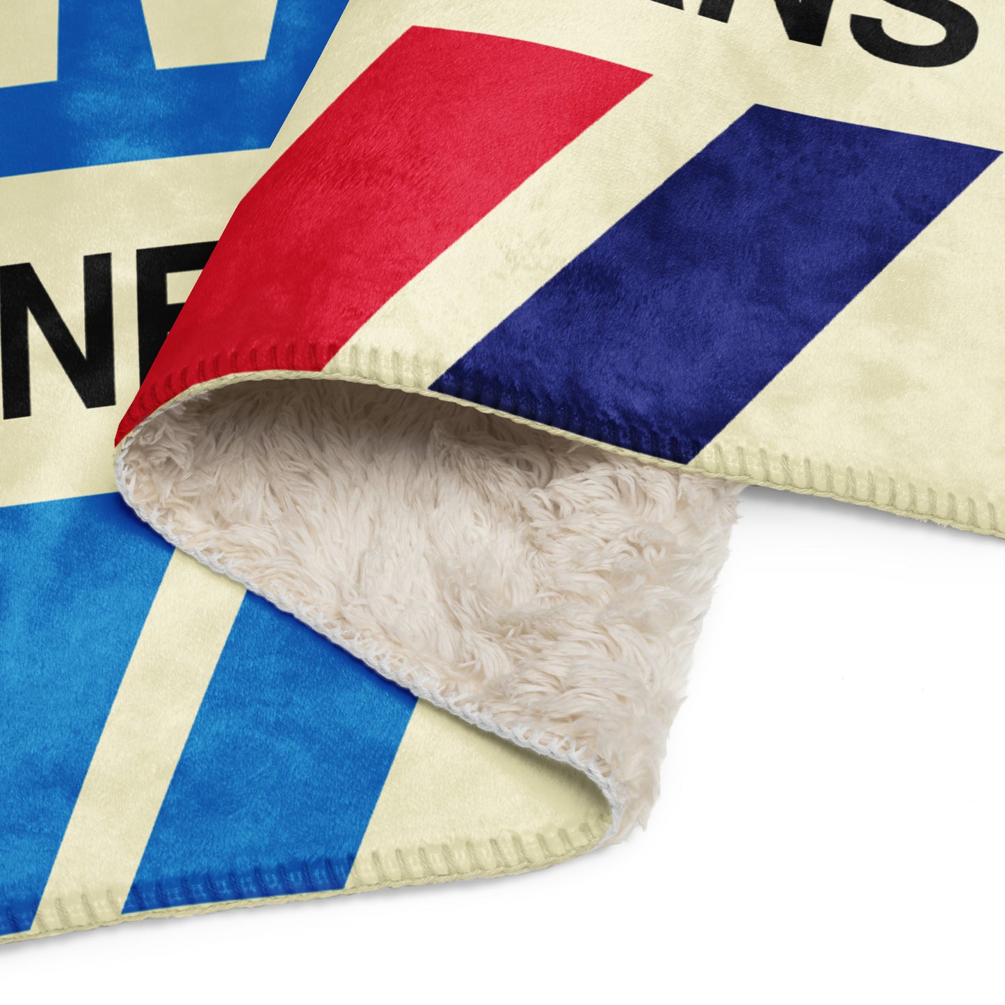 Travel Gift Sherpa Blanket • MSY New Orleans • YHM Designs - Image 09
