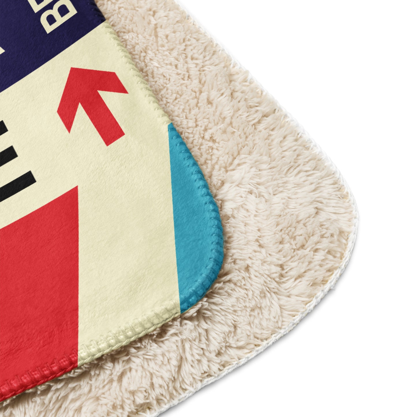 Travel Gift Sherpa Blanket • BNA Nashville • YHM Designs - Image 10