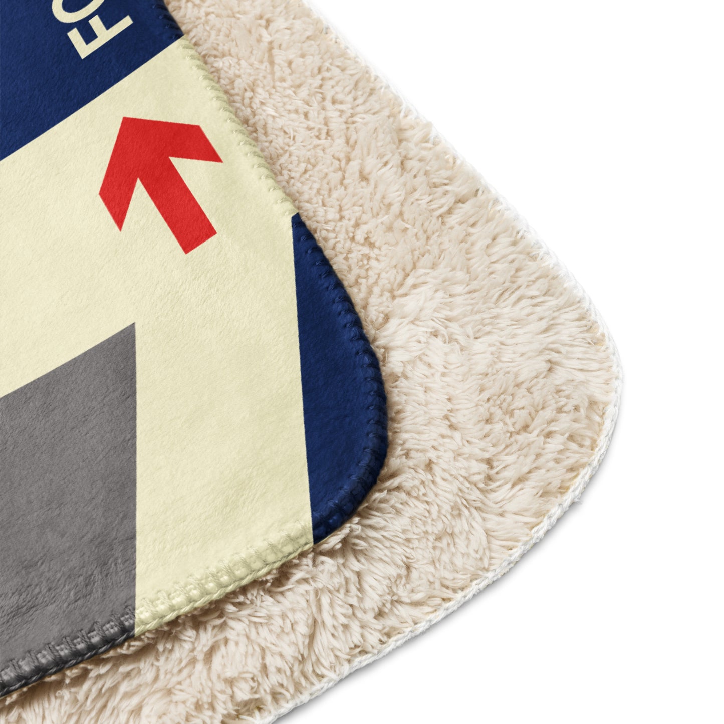 Travel Gift Sherpa Blanket • DFW Dallas Souvenir • YHM Designs - Image 10
