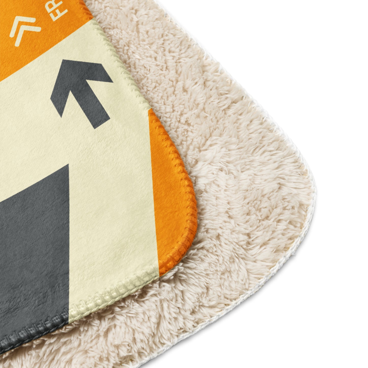 Travel Gift Sherpa Blanket • MUC Munich • YHM Designs - Image 10