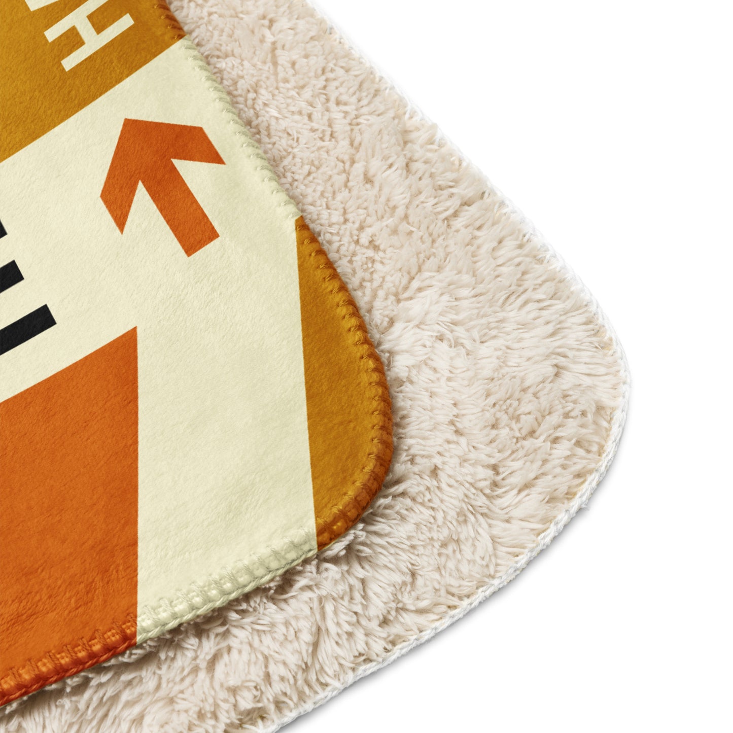 Travel Gift Sherpa Blanket • SYR Syracuse • YHM Designs - Image 10