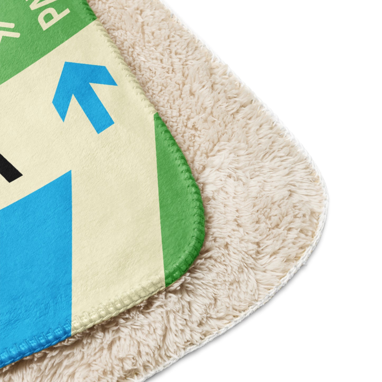 Travel Gift Sherpa Blanket • YYJ Victoria • YHM Designs - Image 10