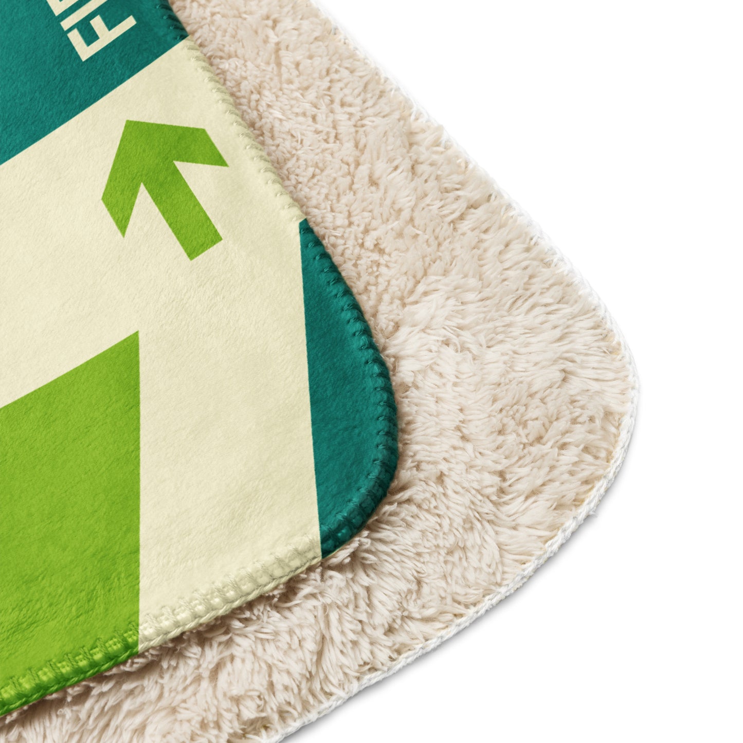 DUB Dublin Sherpa Blanket • Jet Age Baggage Tag Design • YHM Designs - Image 10