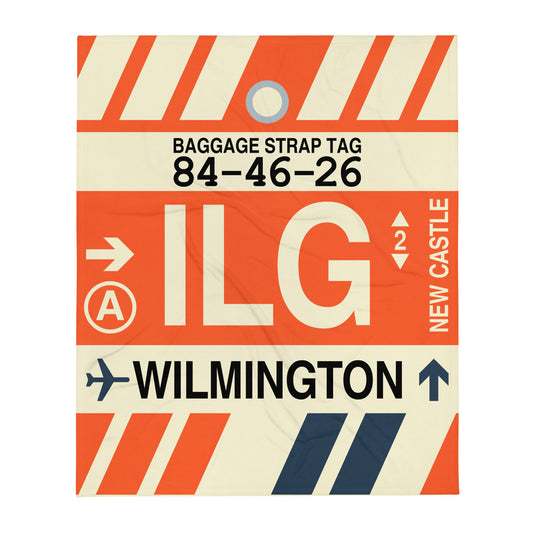 Travel Gift Throw Blanket • ILG Wilmington • YHM Designs - Image 01