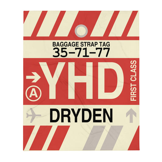 Travel Gift Throw Blanket • YHD Dryden • YHM Designs - Image 01