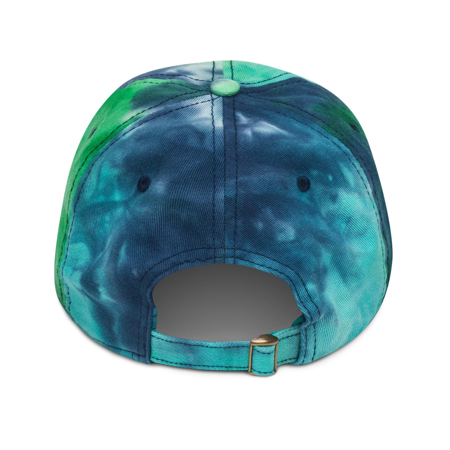 Jetliner Tie-Dye Baseball Cap • Navy/White • MEX Mexico City • YHM Designs - Image 09