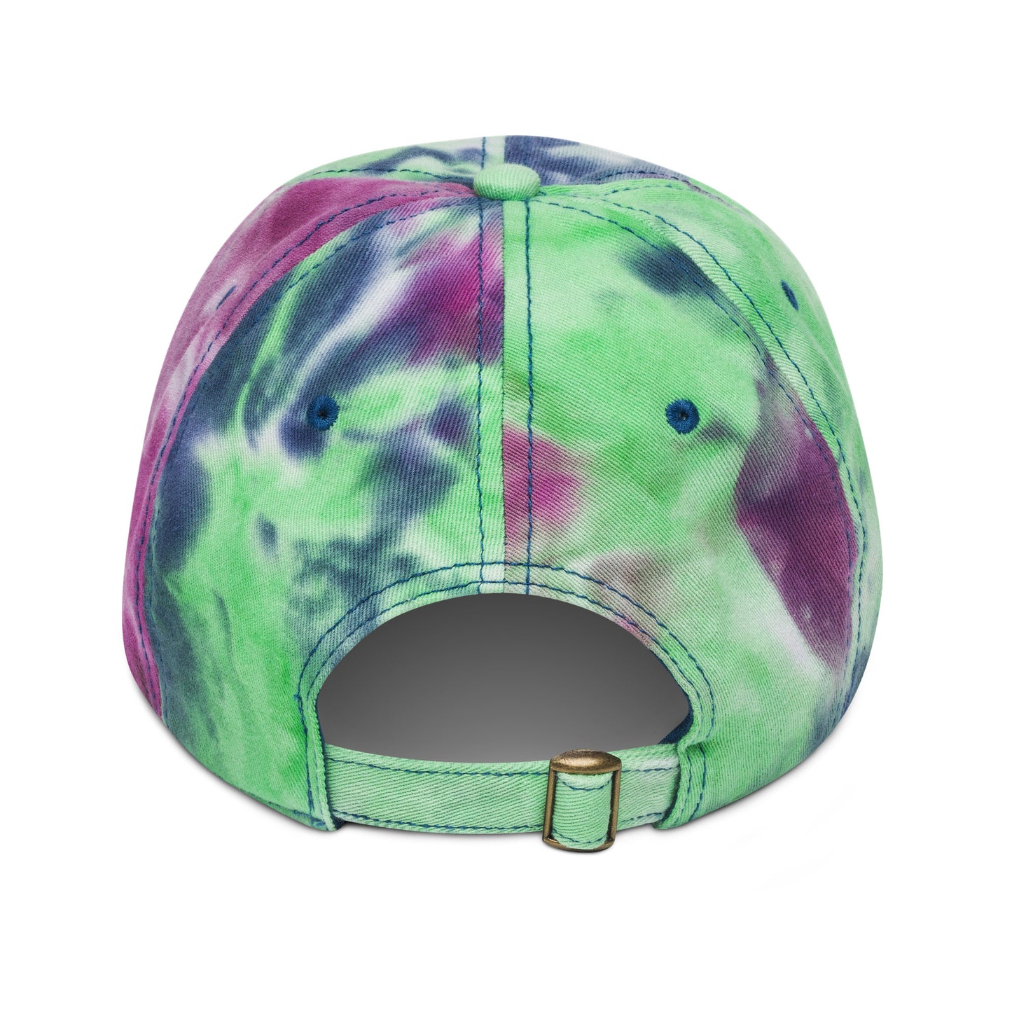 Jetliner Tie-Dye Baseball Cap • Navy/White • MEX Mexico City • YHM Designs - Image 13
