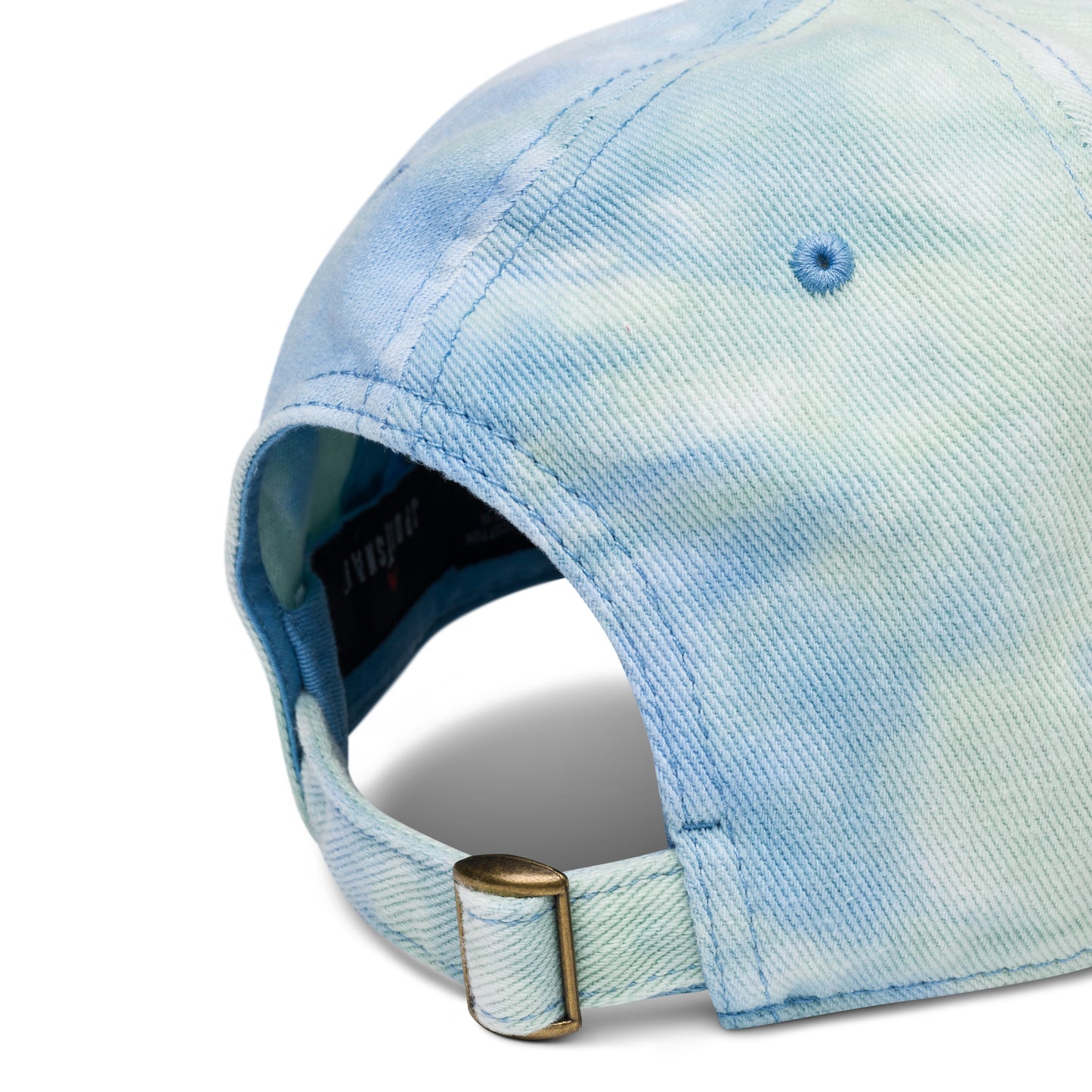 Jetliner Tie-Dye Baseball Cap • Navy/White • MEX Mexico City • YHM Designs - Image 07