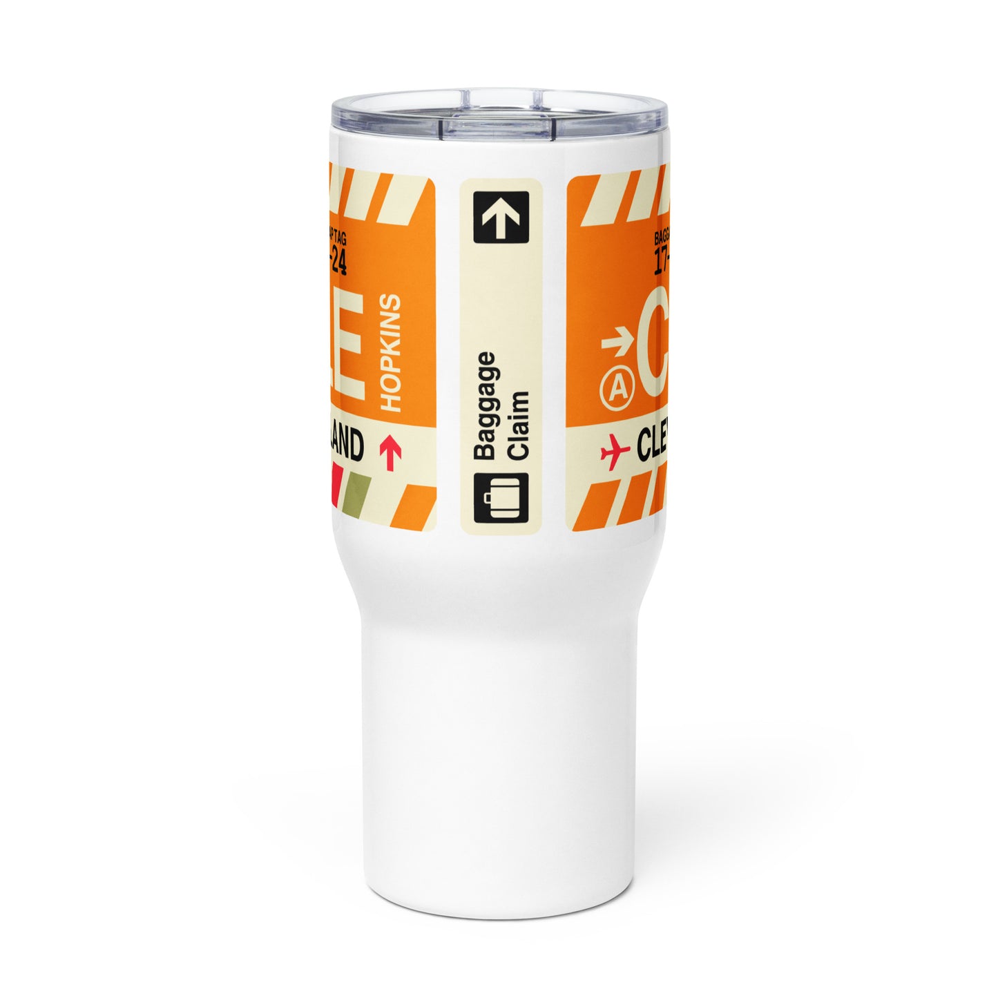 Souvenir Travel Mug • CLE Cleveland • YHM Designs - Image 03