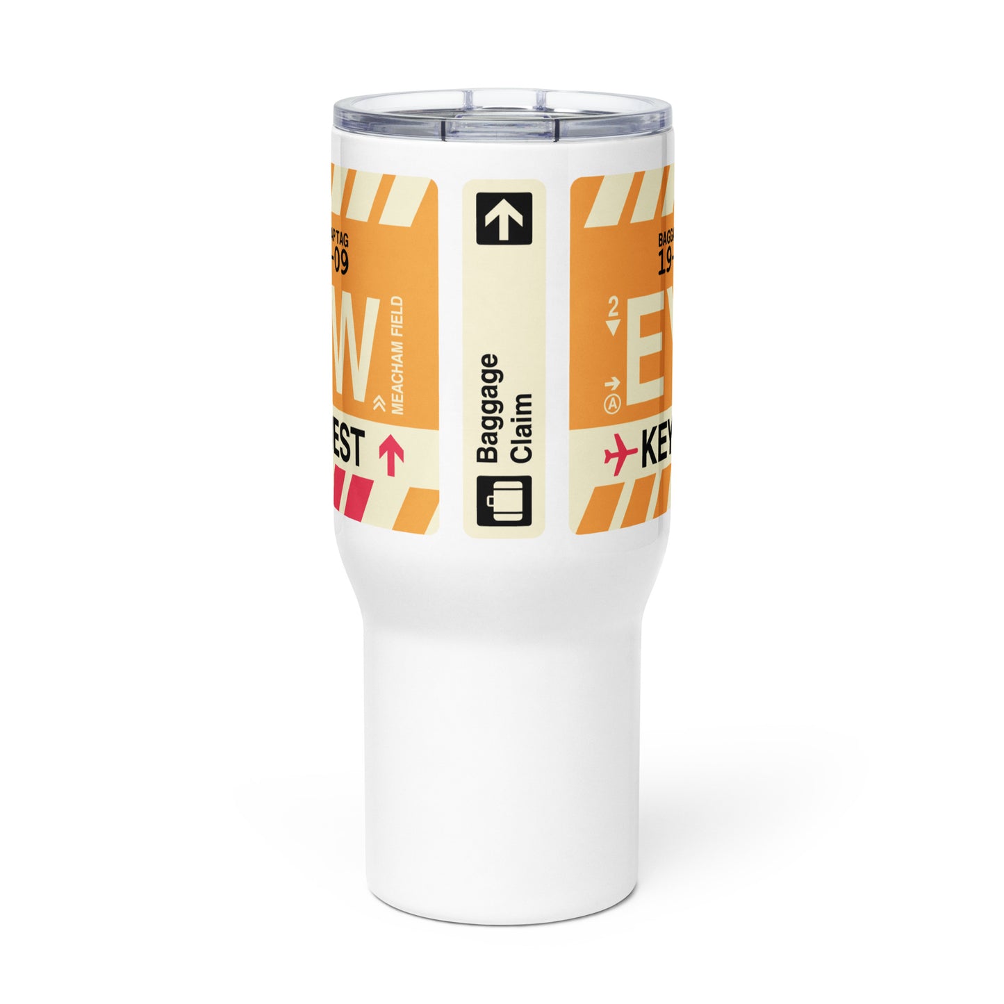 Souvenir Travel Mug • EYW Key West • YHM Designs - Image 03