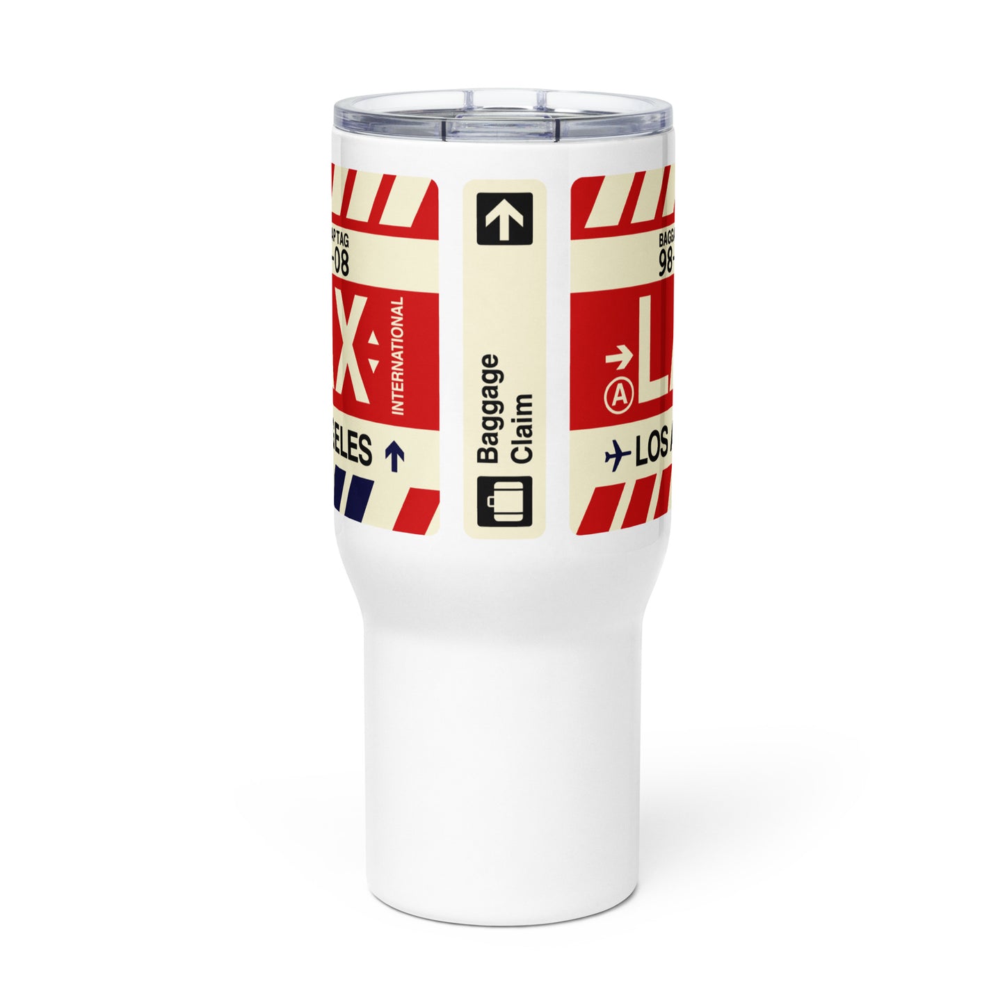 Souvenir Travel Mug • LAX Los Angeles • YHM Designs - Image 03