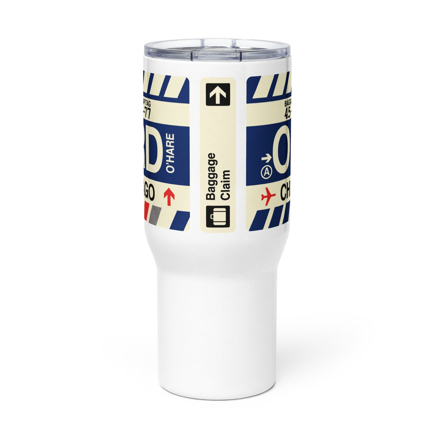 Souvenir Travel Mug • ORD Chicago • YHM Designs - Image 03