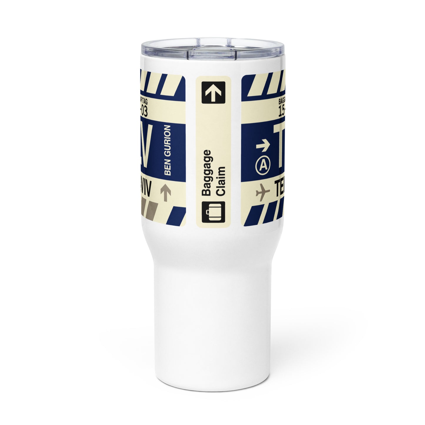 Souvenir Travel Mug • TLV Tel Aviv • YHM Designs - Image 03