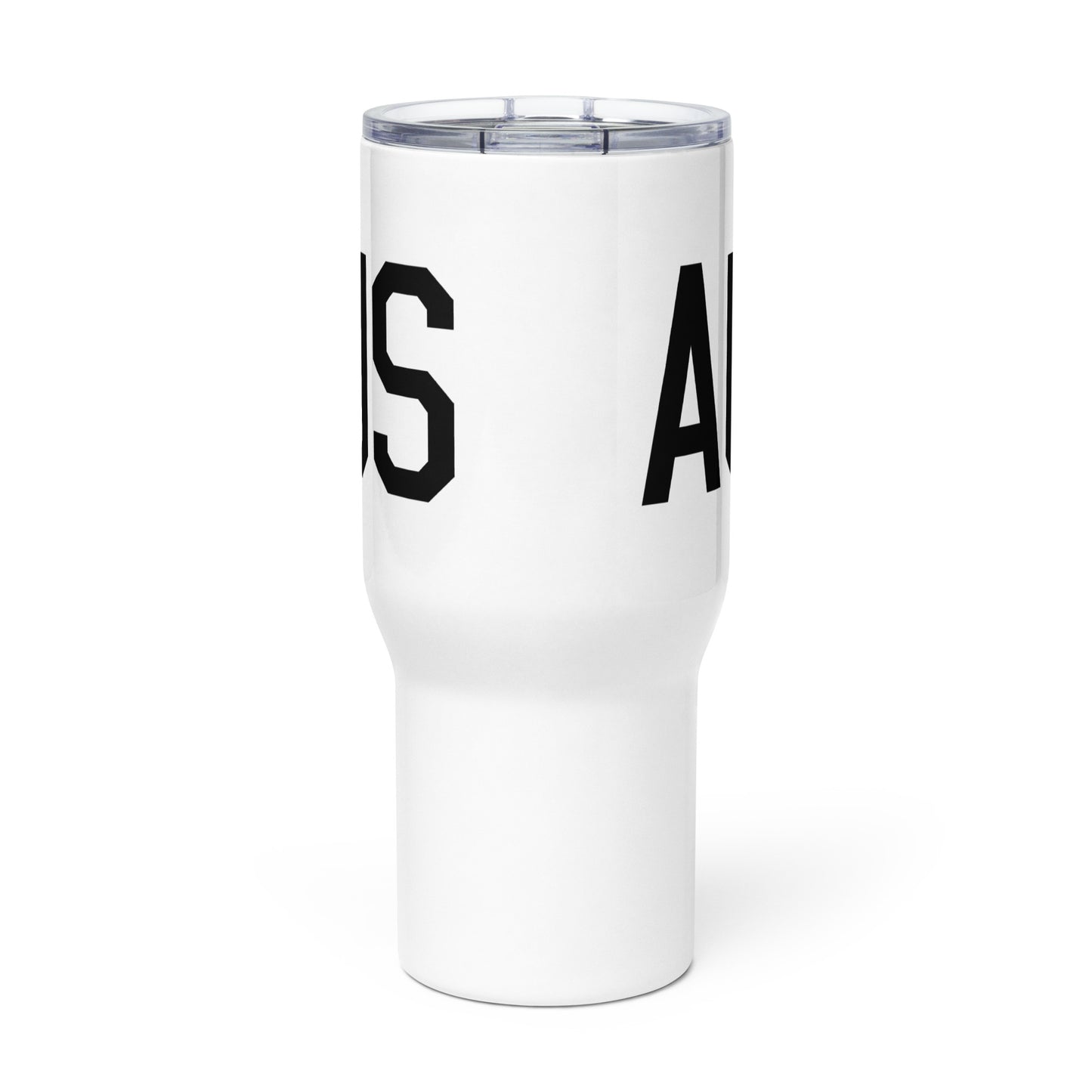 Aviation Gift Travel Mug • AUS Austin • YHM Designs - Image 03