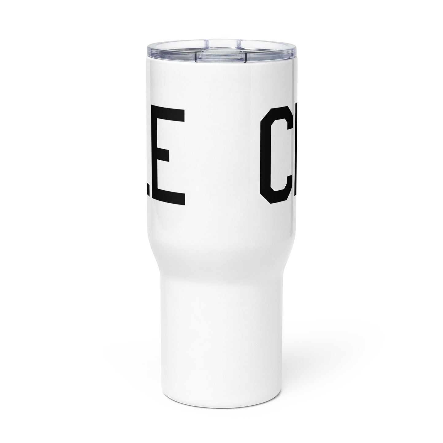 Aviation Gift Travel Mug • CLE Cleveland • YHM Designs - Image 03