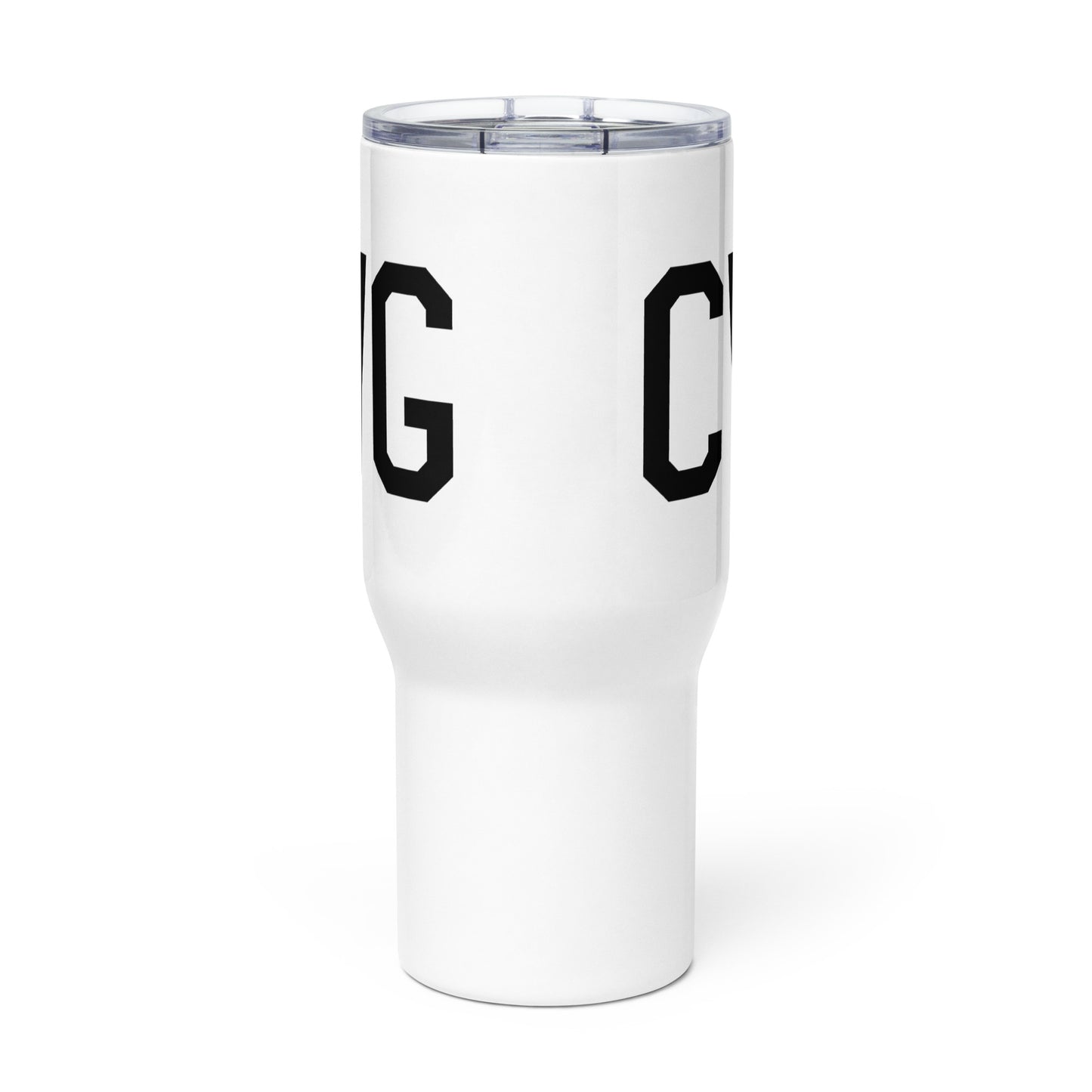 Aviation Gift Travel Mug • CVG Cincinnati • YHM Designs - Image 03