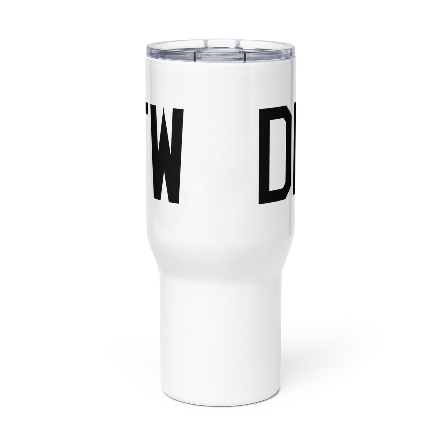 Aviation Gift Travel Mug • DFW Dallas • YHM Designs - Image 03
