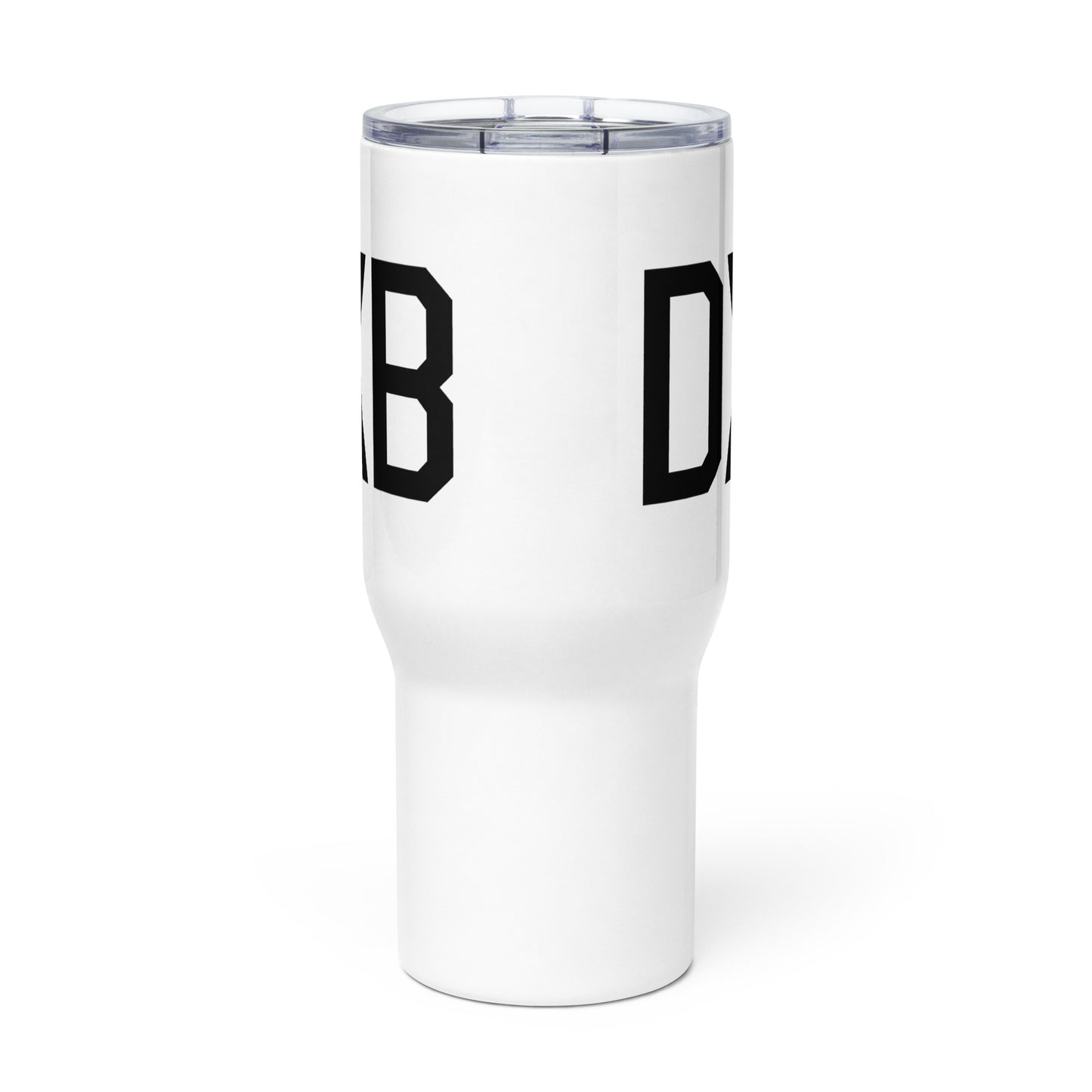 Aviation Gift Travel Mug • DXB Dubai • YHM Designs - Image 03
