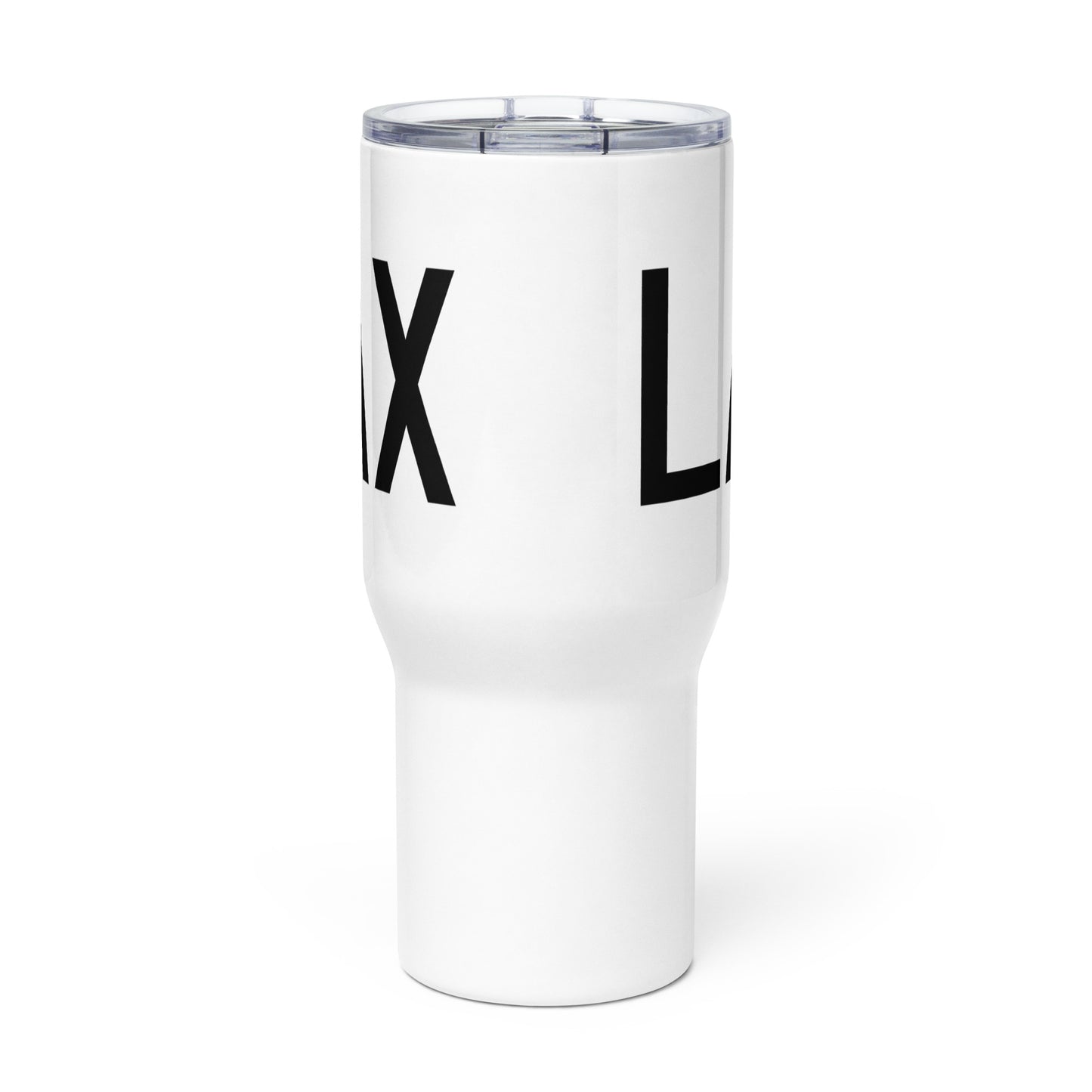 Aviation Gift Travel Mug • LAX Los Angeles • YHM Designs - Image 03