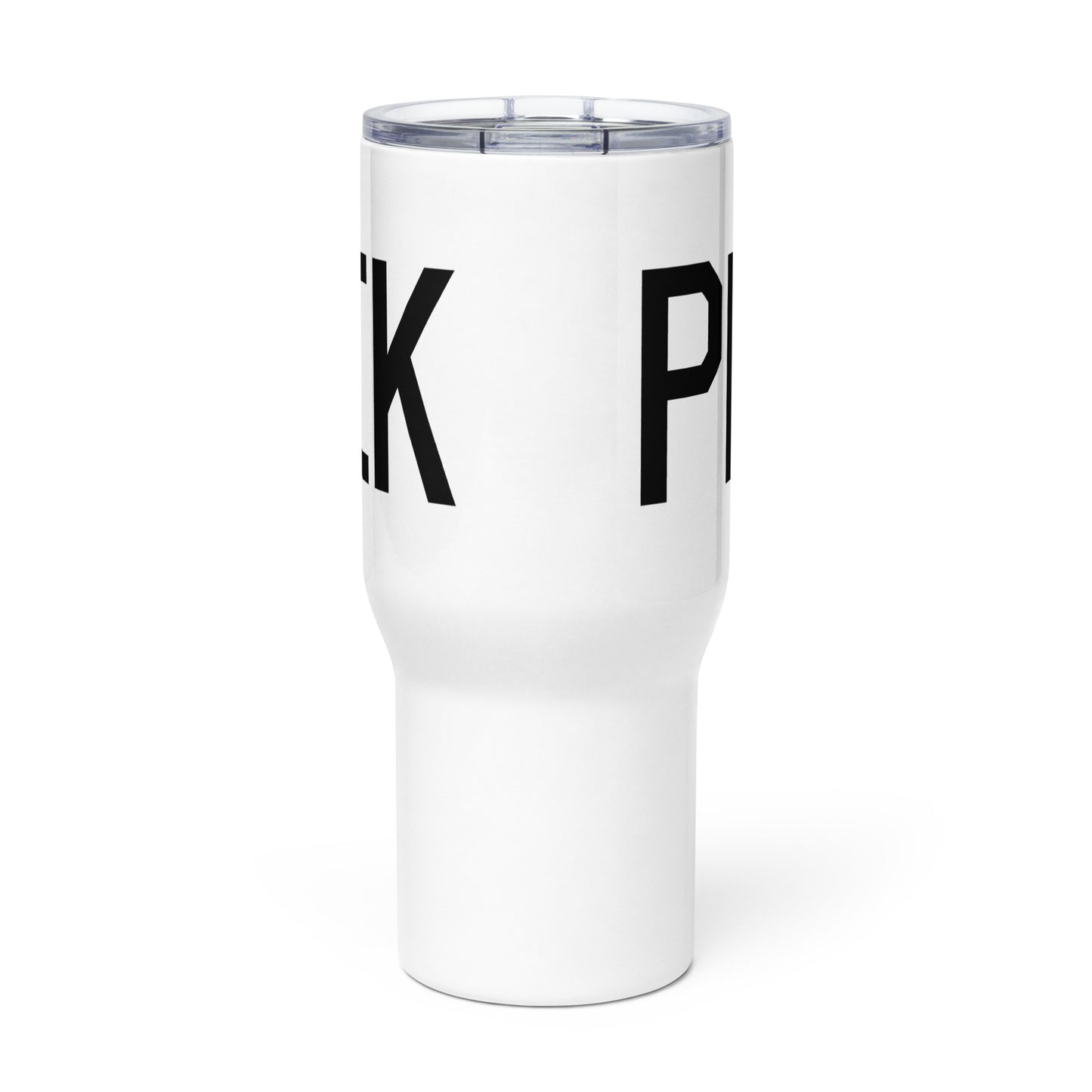 Aviation Gift Travel Mug • PEK Beijing • YHM Designs - Image 03