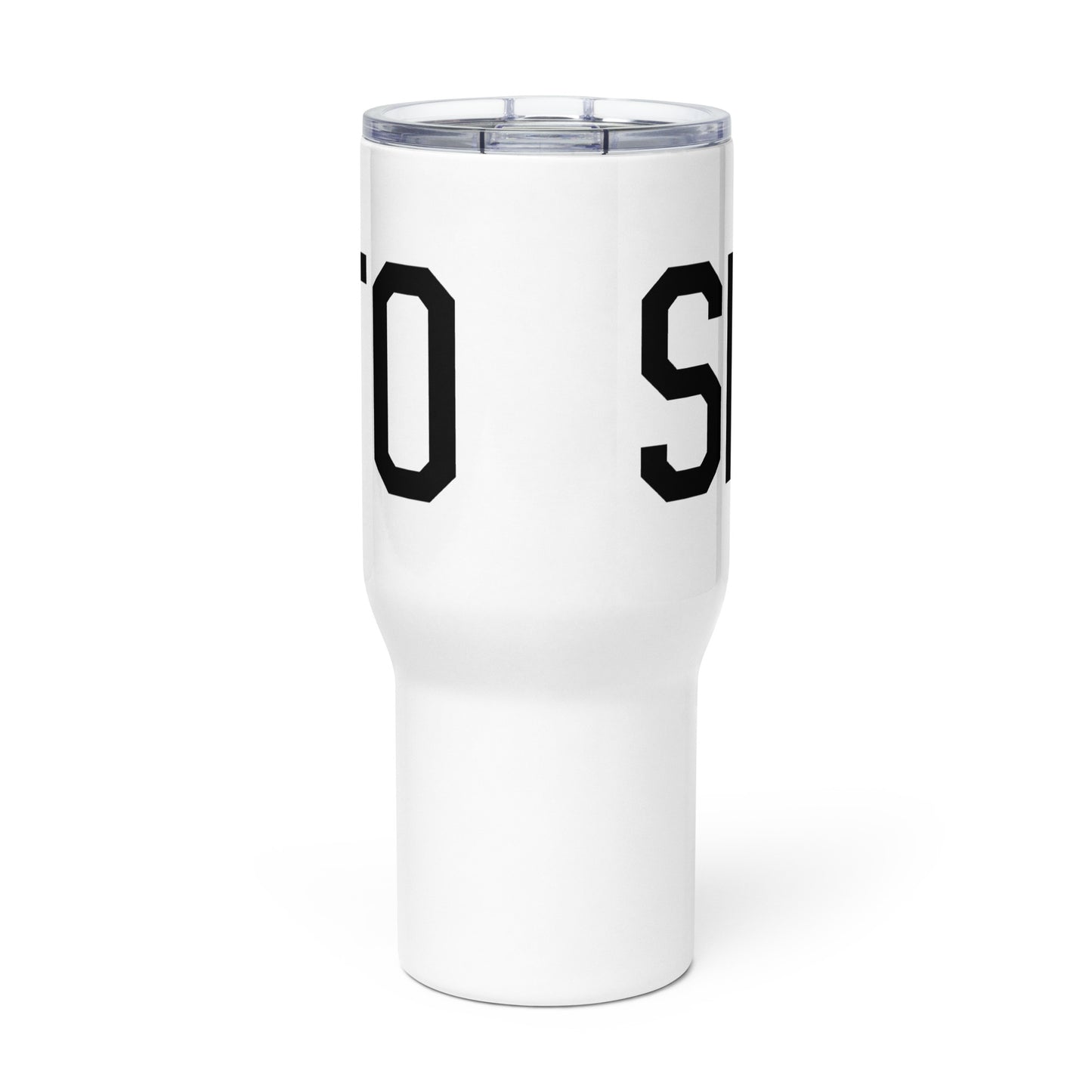 Aviation Gift Travel Mug • SFO San Francisco • YHM Designs - Image 03