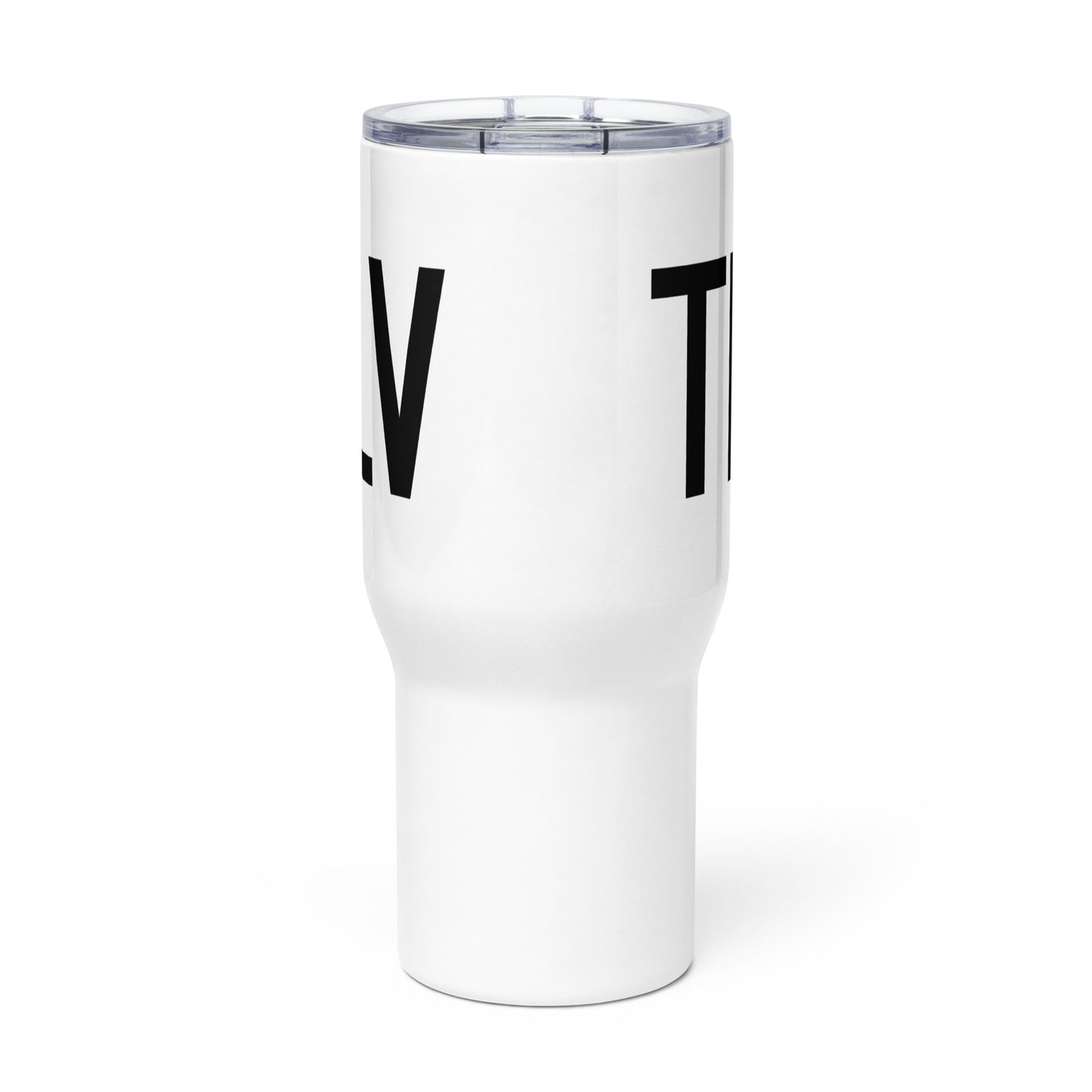 Aviation Gift Travel Mug • TLV Tel Aviv • YHM Designs - Image 03