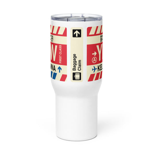 Souvenir Travel Mug • YLW Kelowna • YHM Designs - Image 02