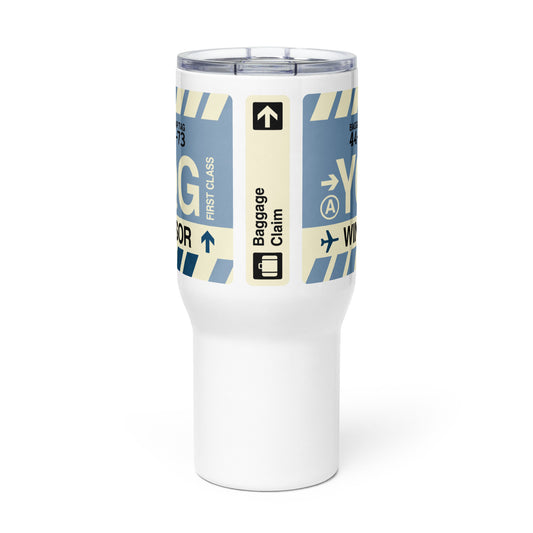 Souvenir Travel Mug • YQG Windsor • YHM Designs - Image 02