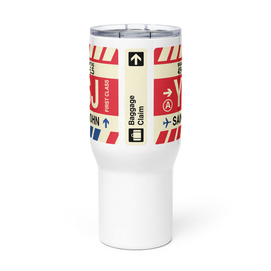 Souvenir Travel Mug • YSJ Saint John • YHM Designs - Image 02