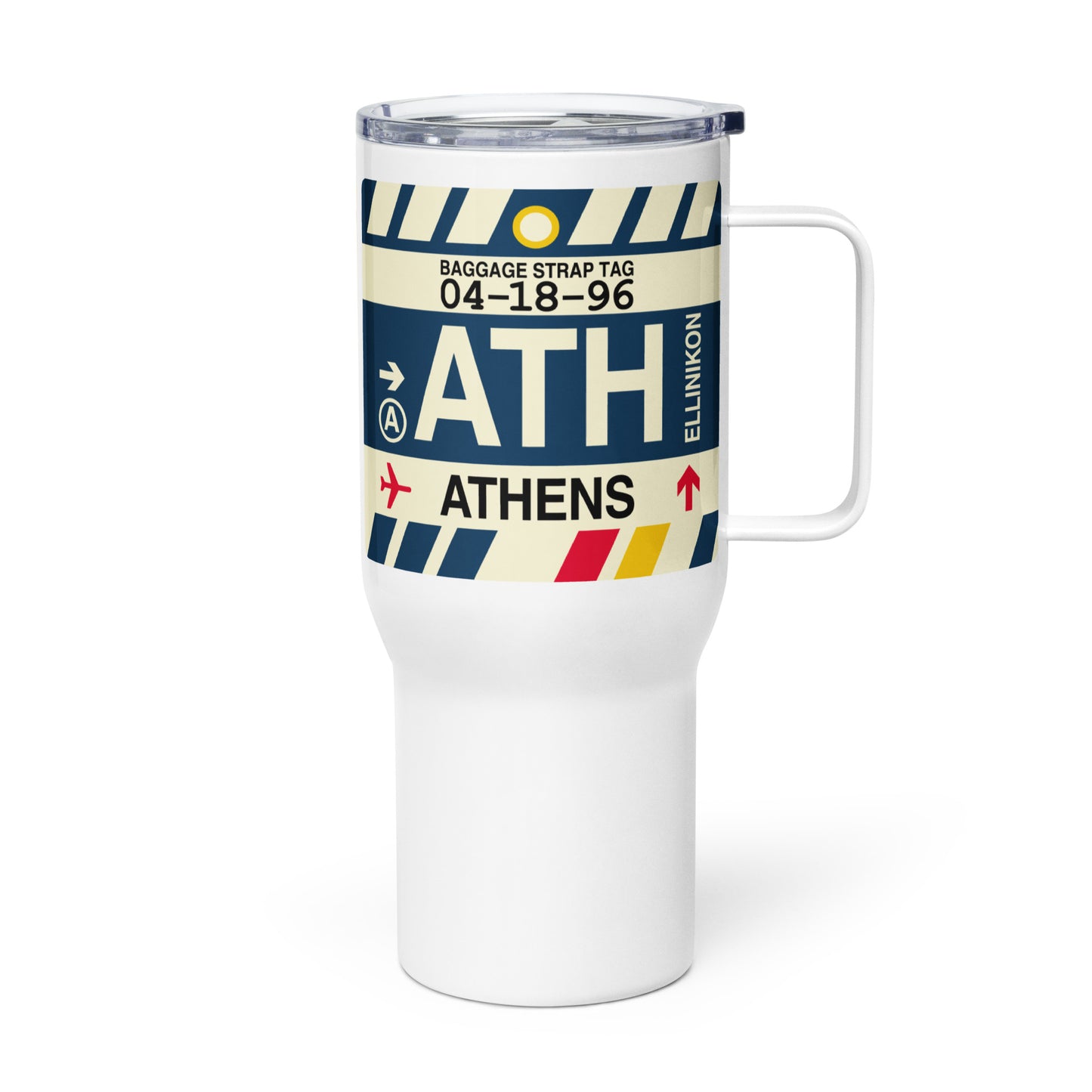 Souvenir Travel Mug • ATH Athens • YHM Designs - Image 01