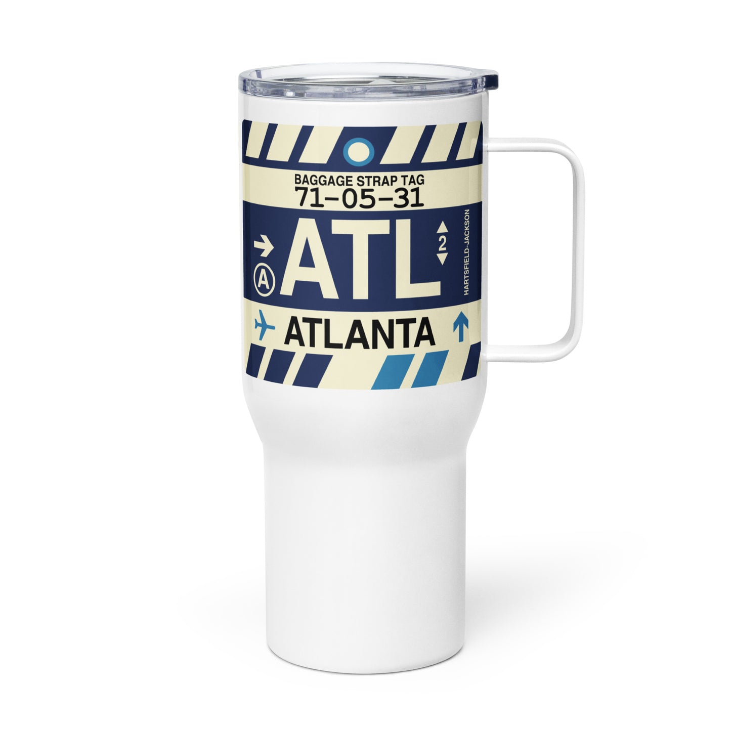 Souvenir Travel Mug • ATL Atlanta • YHM Designs - Image 01