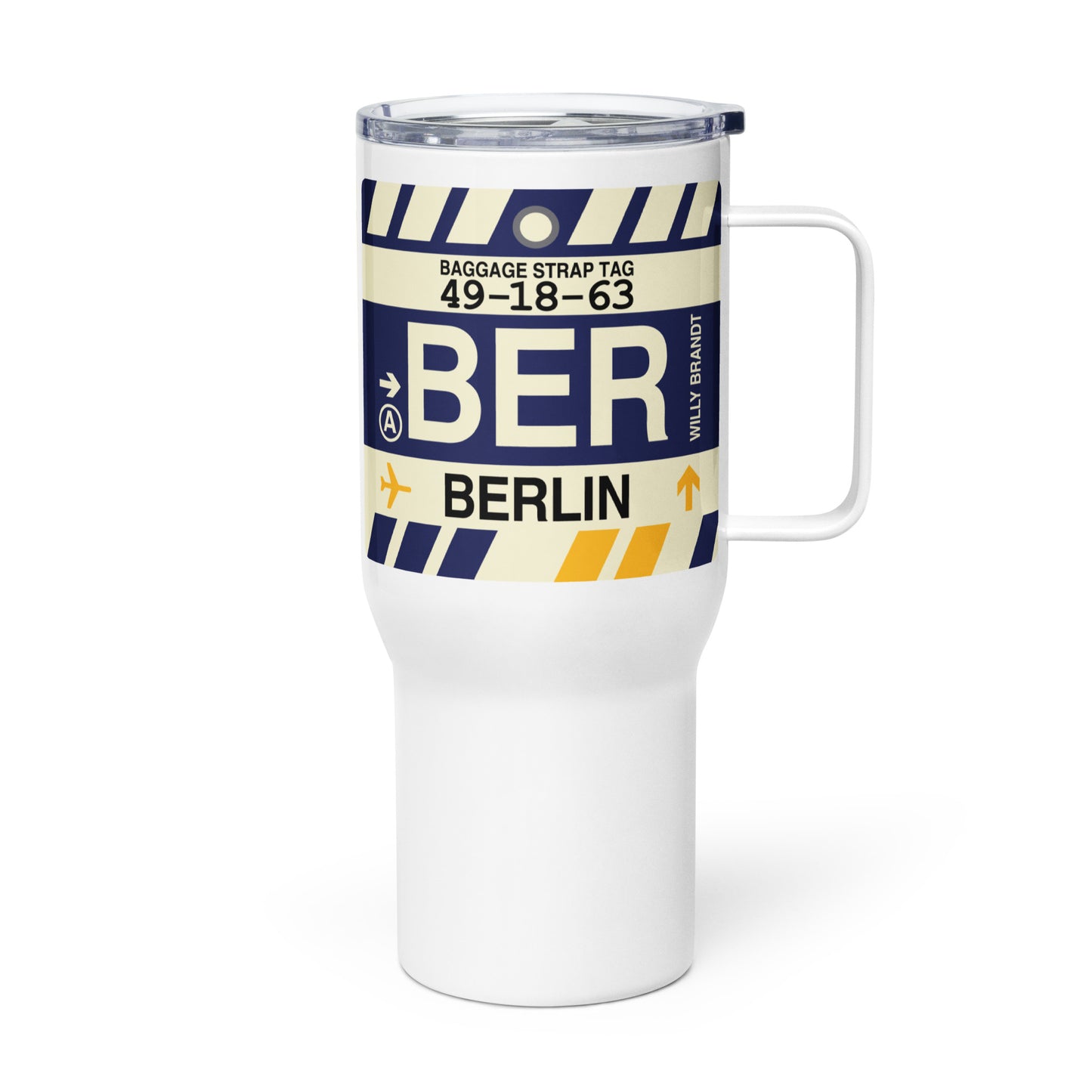 Souvenir Travel Mug • BER Berlin • YHM Designs - Image 01