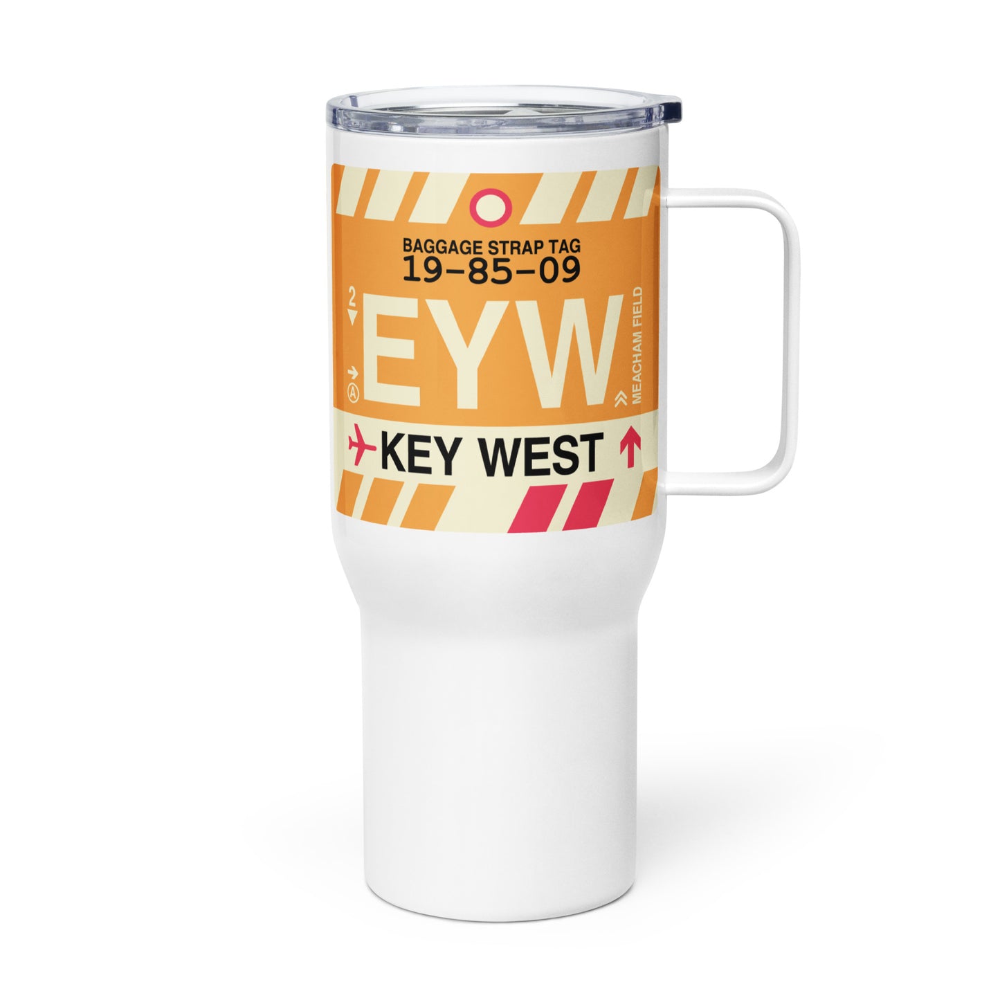 Souvenir Travel Mug • EYW Key West • YHM Designs - Image 01